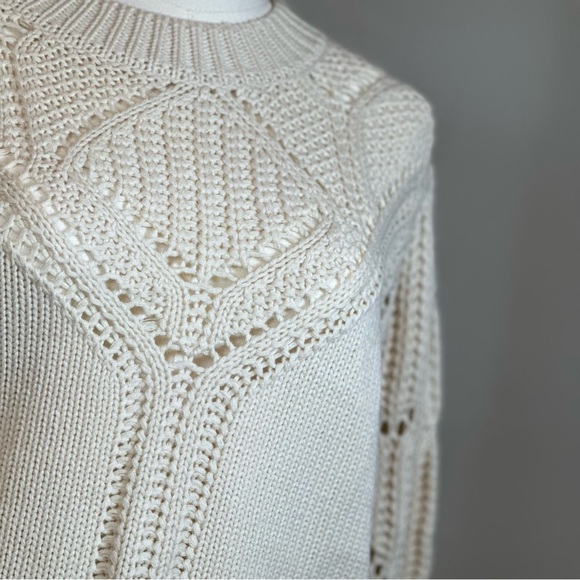 Modern Supply by Sanctuary Cable Popover Long Sleeve Sweater - Picture 7 of 9